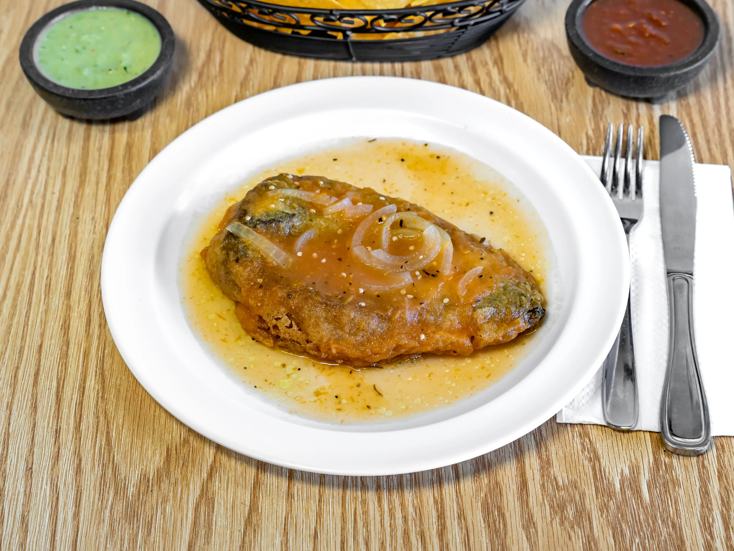 Chile Relleno stuffed poblano pepper
