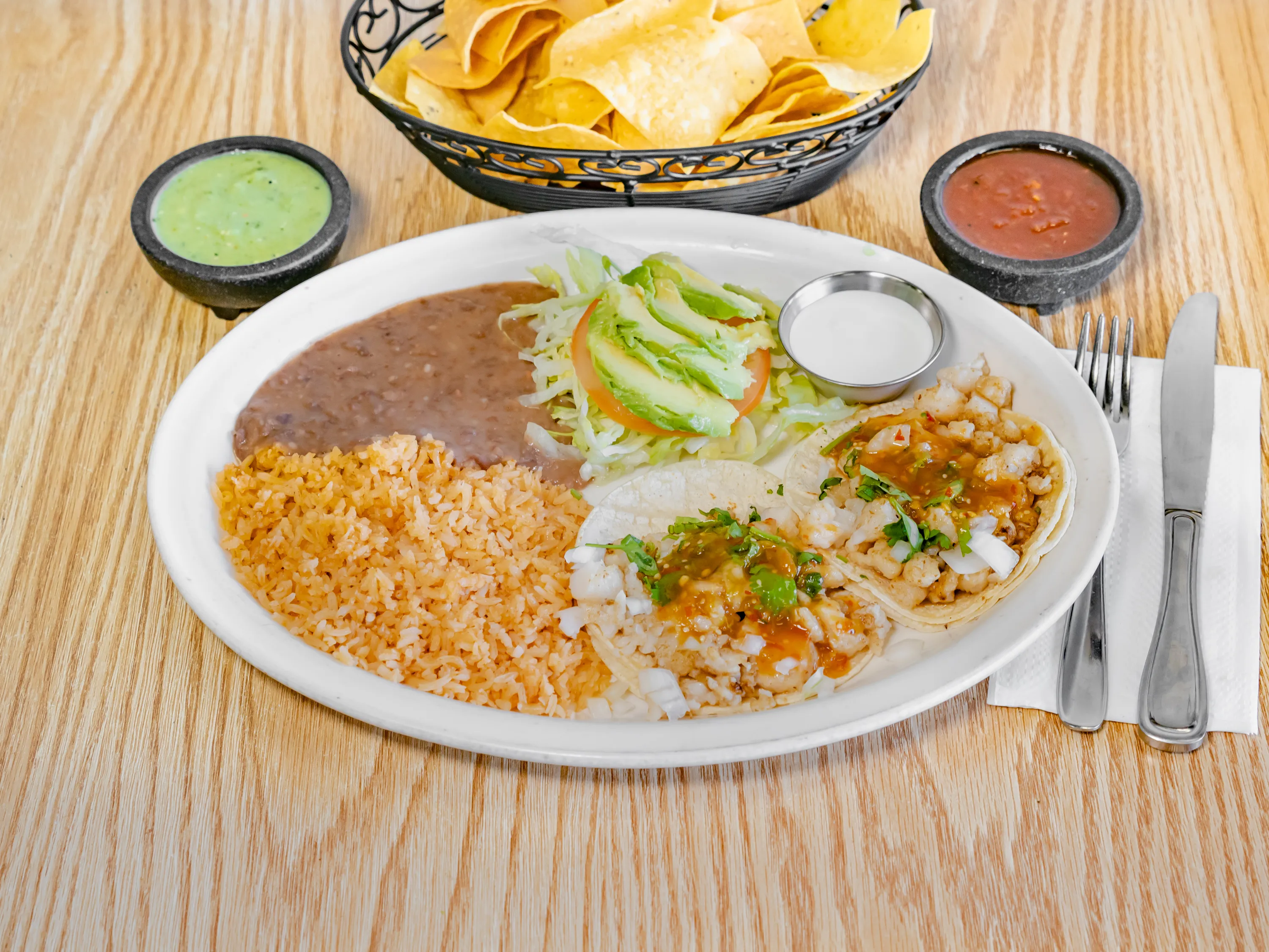 Fish tacos at Taqueria Los Potrillos Petaluma